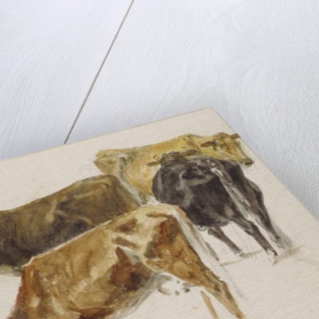 Study of a Group of Cows, c. 1801 by Joseph Mallord William Turner
