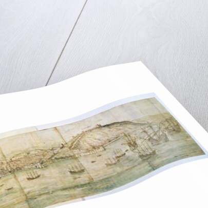 Malaga, 16th century by Anthonis van den Wyngaerde