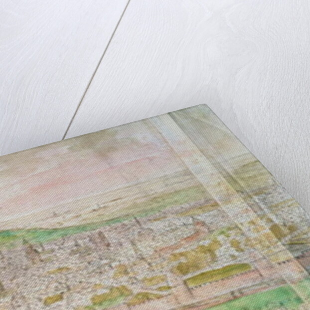 Panoramic View of Brussels, 16th century by Anthonis van den Wyngaerde