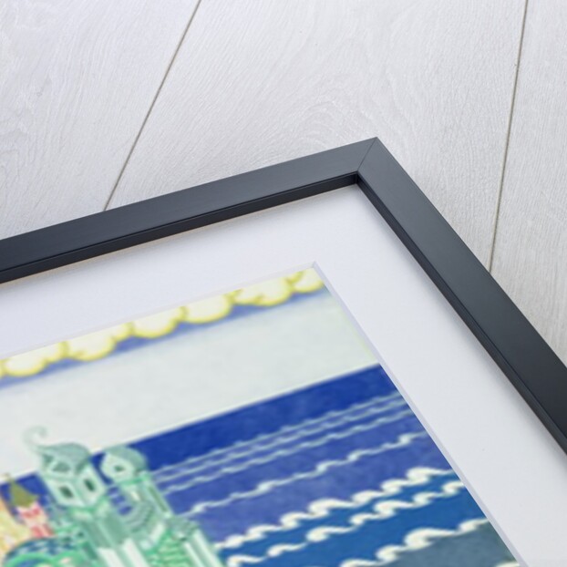 Design for the decor of the 1928 production of Rimsky-Korsakov's opera 'Grad Kitezh' in Paris, 1928 by Ivan Jakovlevich Bilibin