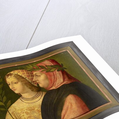 Petrarch and Laura de Noves, c.1510 by Venetian School