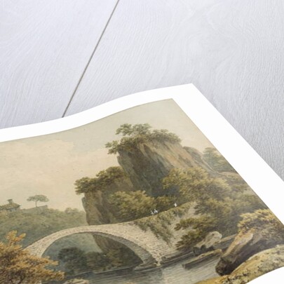 A view of Civita Castellana by John Warwick Smith