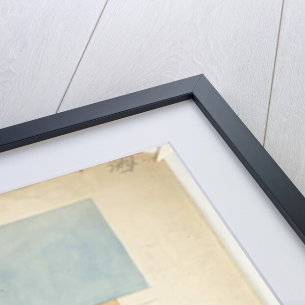 Painting re-imagining the Central Tri-partite Shrine in the Central Court of the Palace of Minos at Knossos, 1900-30 by Theodore Fyfe