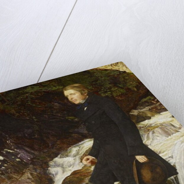 John Ruskin, 1854 by John Everett Millais