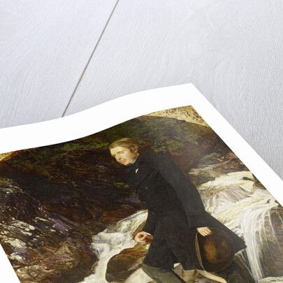 John Ruskin, 1854 by John Everett Millais