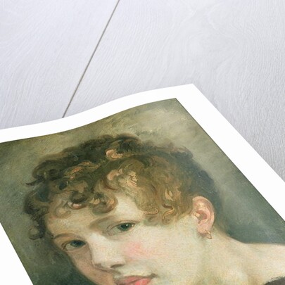 Portrait of Miss H.M. de Cardonnel Lawson, 19th century by Thomas Barker of Bath