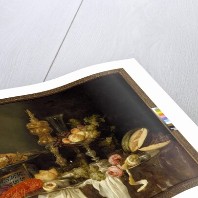 Still Life with a Lobster and a Turkey by Abraham Hendricksz van Beyeren