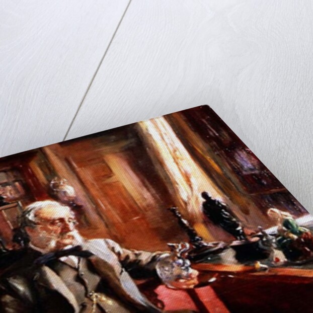 L'Amateur chez lui, c.1893-94 by Charles Alexander