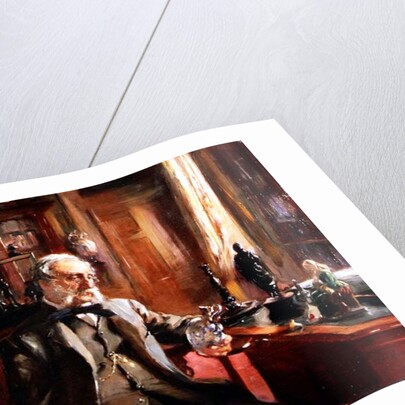 L'Amateur chez lui, c.1893-94 by Charles Alexander