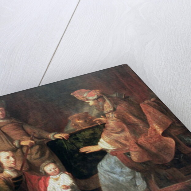 The Infant Samuel Brought by Hannah to Eli, 17th century by Gerbrandt van den Eeckhout