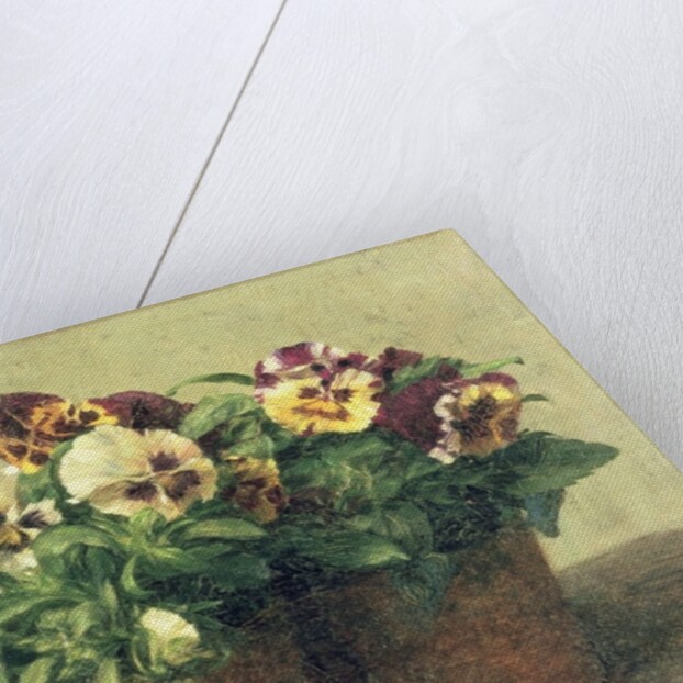 Still Life of Pansies and Daisies, 1889 by Ignace Henri Jean Fantin-Latour