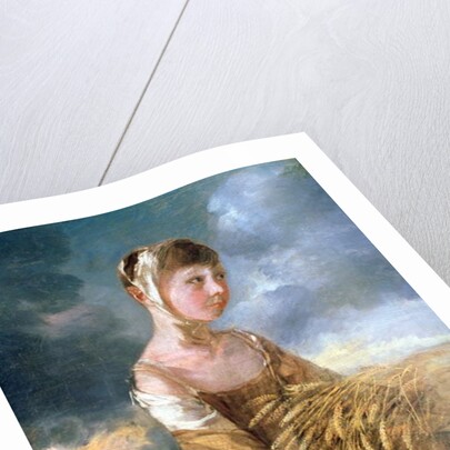 Miss Gainsborough Gleaning, 18th century by Thomas Gainsborough