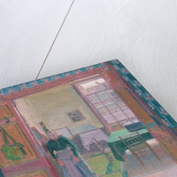 Interior with Mrs Mounter, 19th century by Harold Gilman