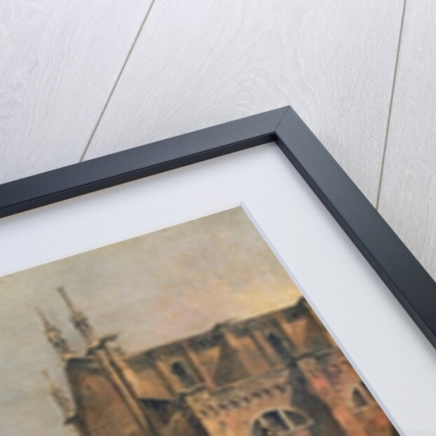 Pope Pius VI Blessing the Multitude on the Campo SS. Giovanni and Paolo, 18th century by Francesco Guardi