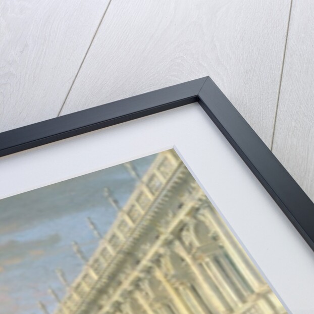 Venice: The Piazzetta with Figures, 18th century by Luca Carlevaris