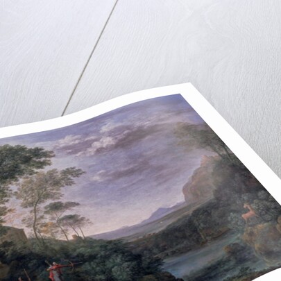 Landscape with Ascanius Shooting the Stag of Sylvia, 17th century by Claude Lorrain