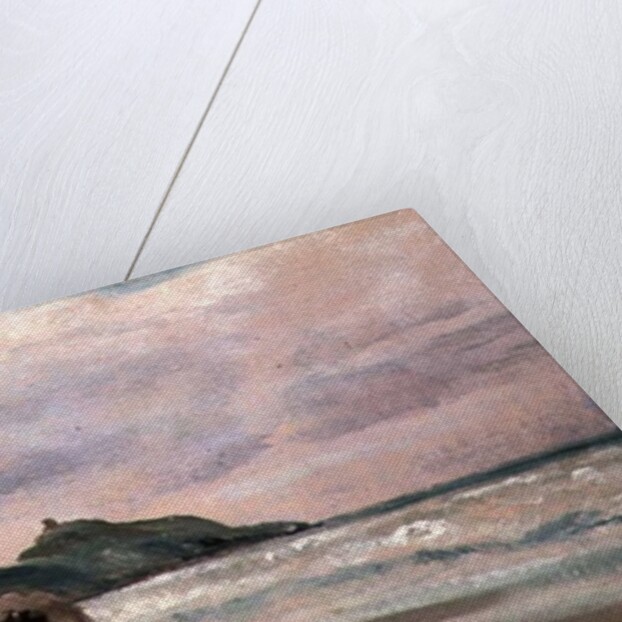 View towards Rame Head, Cornwall, 19th century by Lionel Constable