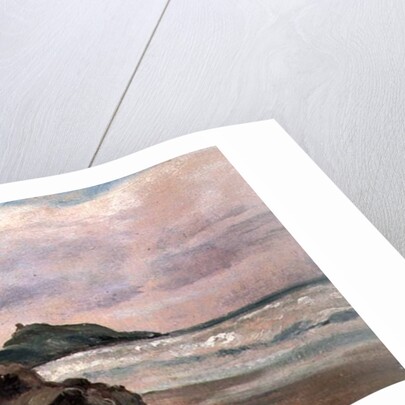 View towards Rame Head, Cornwall, 19th century by Lionel Constable