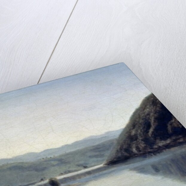 Lago di Piediluco, Umbria, 19th century by Jean Baptiste Camille Corot