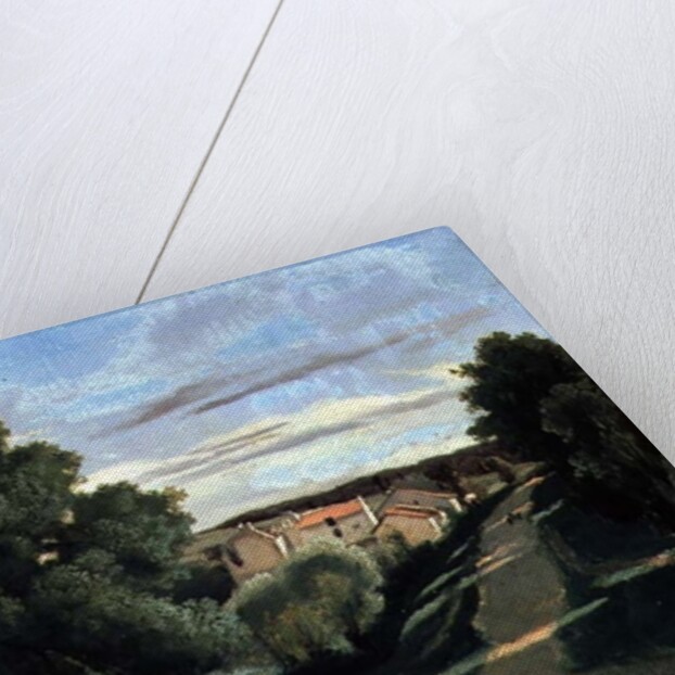 Landscape: Le Petit Charville, near Ville d'Array, 19th century by Jean Baptiste Camille Corot