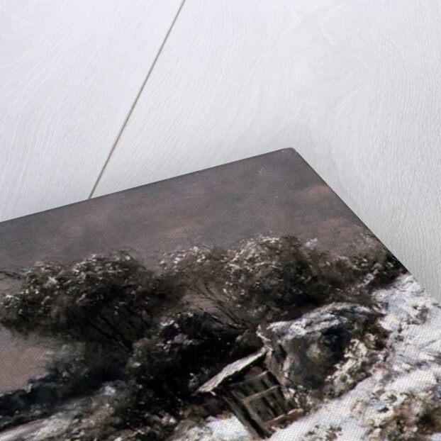 Winter Scene, 19th century by Gustave Courbet