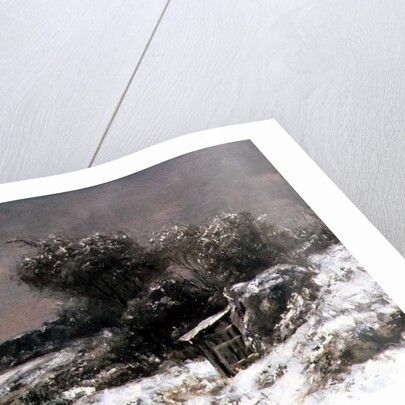 Winter Scene, 19th century by Gustave Courbet