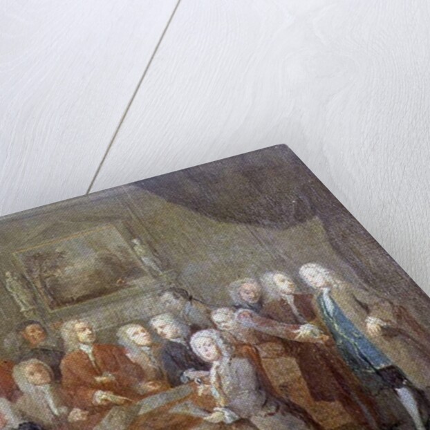 An Assembly of Virtuosi, 18th century by Gawen Hamilton