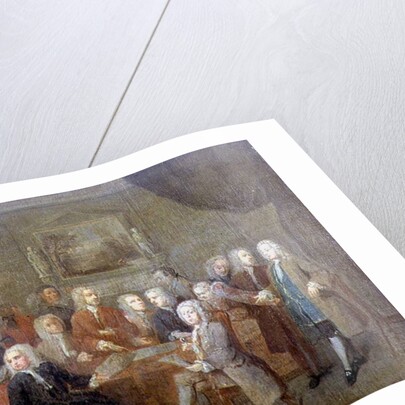 An Assembly of Virtuosi, 18th century by Gawen Hamilton