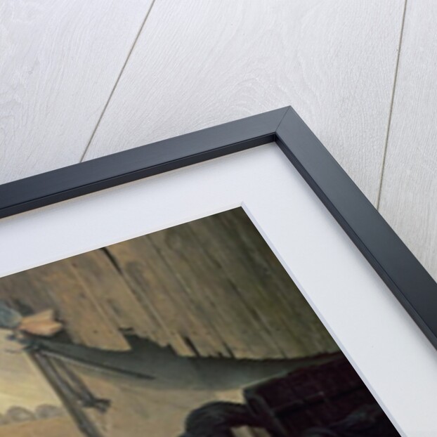 Interior of a Room with a Man Seated at a Table, 17th century by Jan Davidsz. de Heem