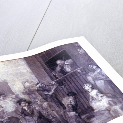 The Enraged Musician, 17th century by William Hogarth