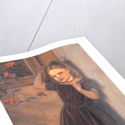 Portrait of Cecily Palgrave, 19th century by Arthur Hughes