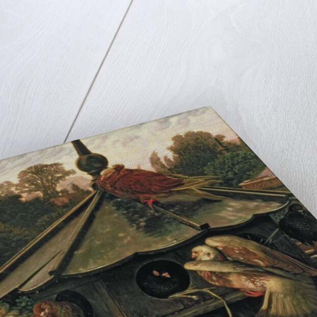 The Festival of St. Swithin or The Dovecote, 1866-75 by William Holman Hunt