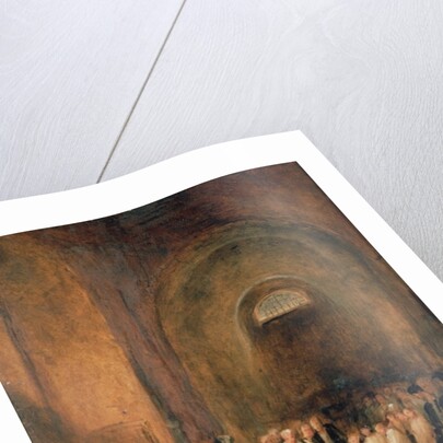 Turner's Burial in the Crypt of St. Paul's Cathedral, London, 19th century by George Jones