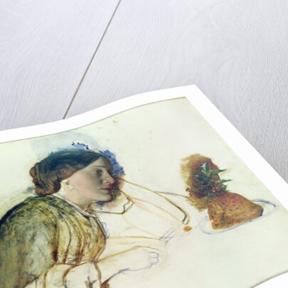 The Poor Actress's Christmas Dinner, 19th century by Robert Braithwaite Martineau