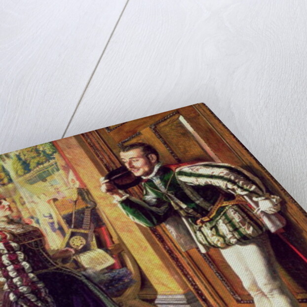 The Taming of the Shrew: Katherine and Petruchio, 1855 by Robert Braithwaite Martineau