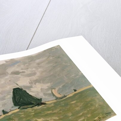 A Windmill near Zaandam, 19th century by Claude Monet