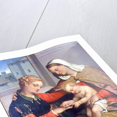 The Mystic Marriage of St. Catherine, 16th century by Giovanni Battista Moroni