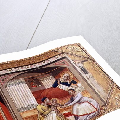 The Birth of the Virgin, 14th century by Italian School