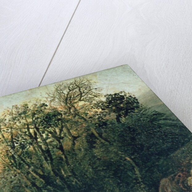 A Cornfield Bordered by Trees, 19th century by Samuel Palmer