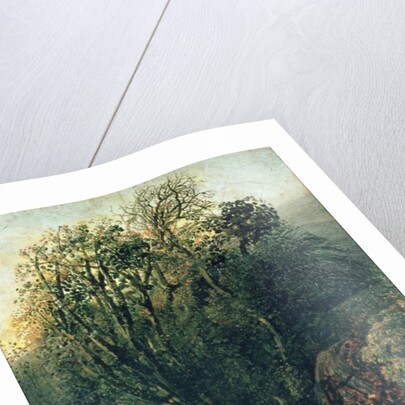 A Cornfield Bordered by Trees, 19th century by Samuel Palmer