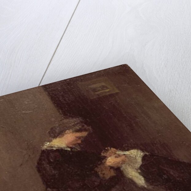 Madame Pissarro Sewing, 19th century by Camille Pissarro