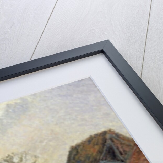 A Brick-Works Eragny, 1885 by Camille Pissarro