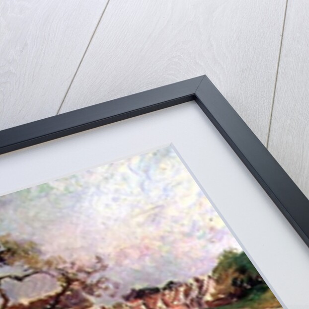 The Village of Eragny, 19th century by Camille Pissarro