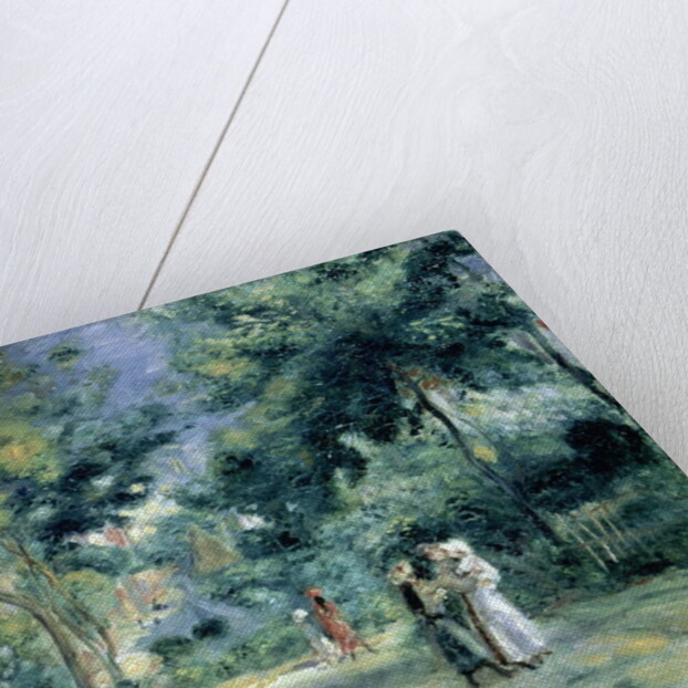 The Gardens in Montmartre by Pierre Auguste Renoir