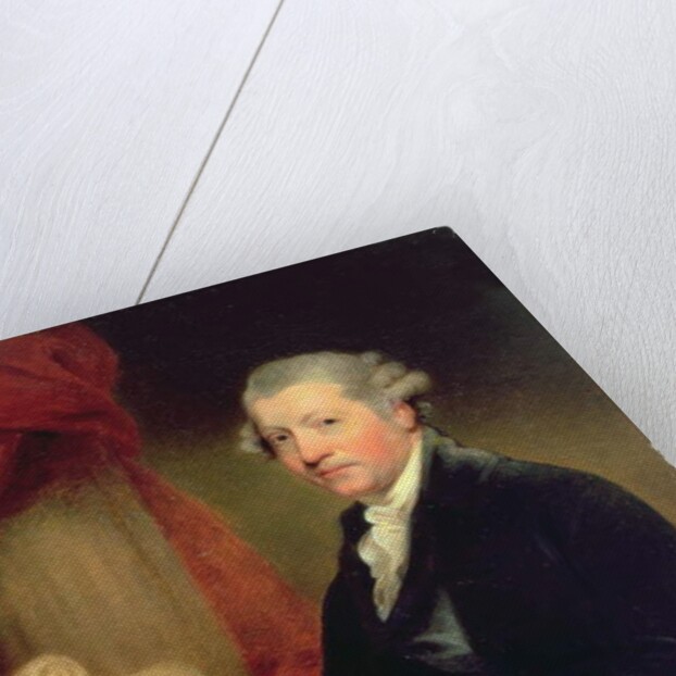 Portrait of Joshua Reynolds, 18th century by Charles Bestland