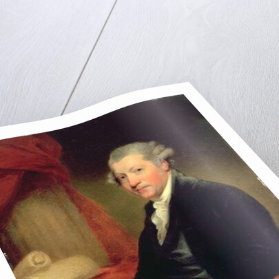 Portrait of Joshua Reynolds, 18th century by Charles Bestland