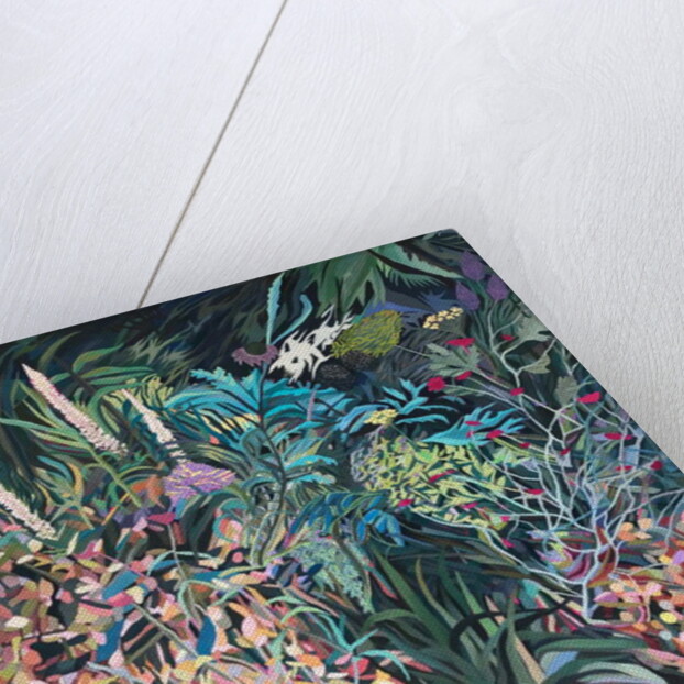 Evening Garden, 2018 by rose lascelles