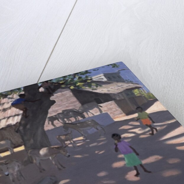 Donkeys, Lamu, Kenya, 1995 by Andrew Macara