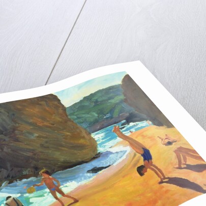 Morning, Platja dos Rosais, Costa Brava, 1997 by Andrew Macara