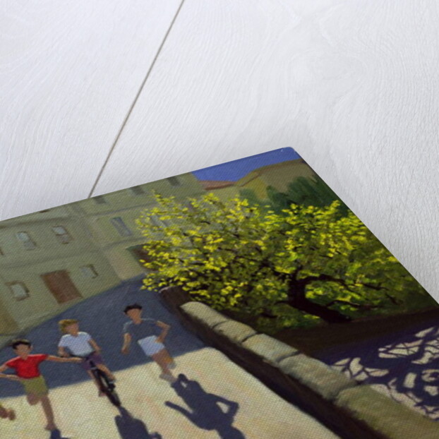 Children Running, Lesbos, 1999 by Andrew Macara